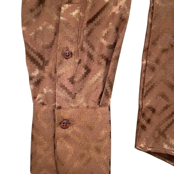 ASOS DESIGN Men's Jacquard Button Down - Picture 4 of 8